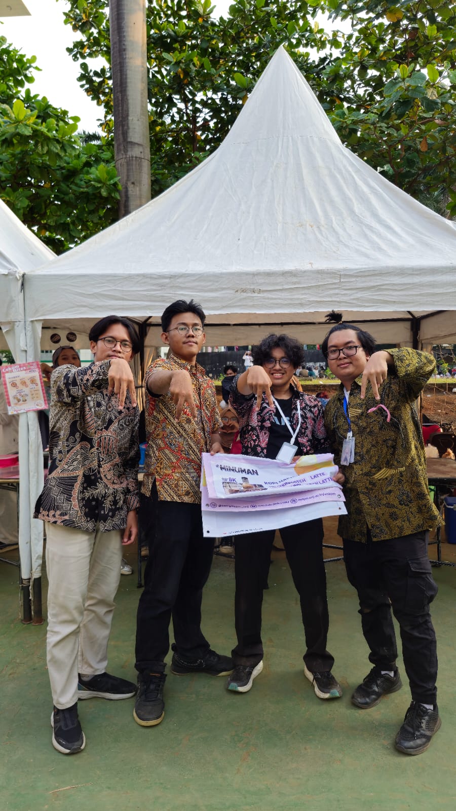 Hafrin Coffee team at an event